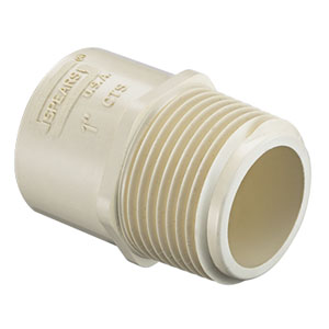 CPVC MALE ADAPTER 1/2&quot; RCM-0500-S 1000