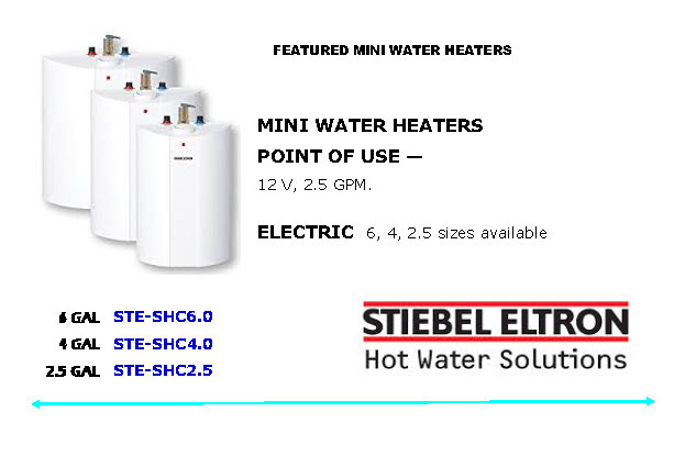 Mini H2O Heaters