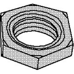 ! GALV HEX LOCKNUTS 1/2