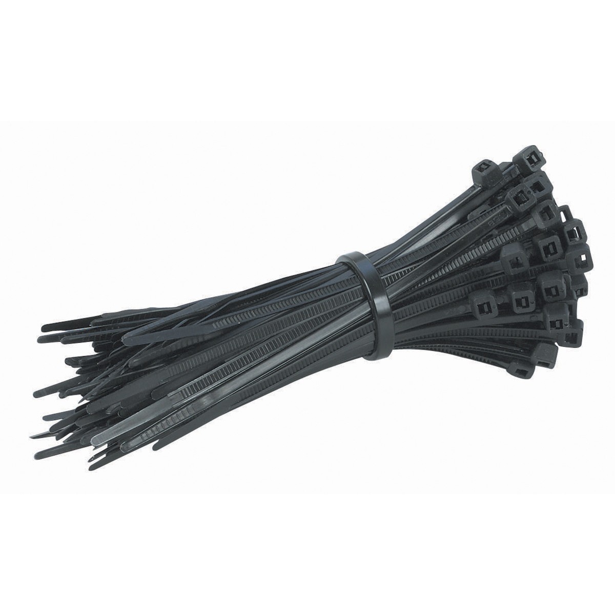 4&quot; ZIP TIES BLK/NYLON 18LB 100PK