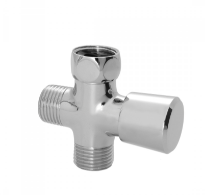 SHOWER ARM DIVERTER-SATIN NICKEL