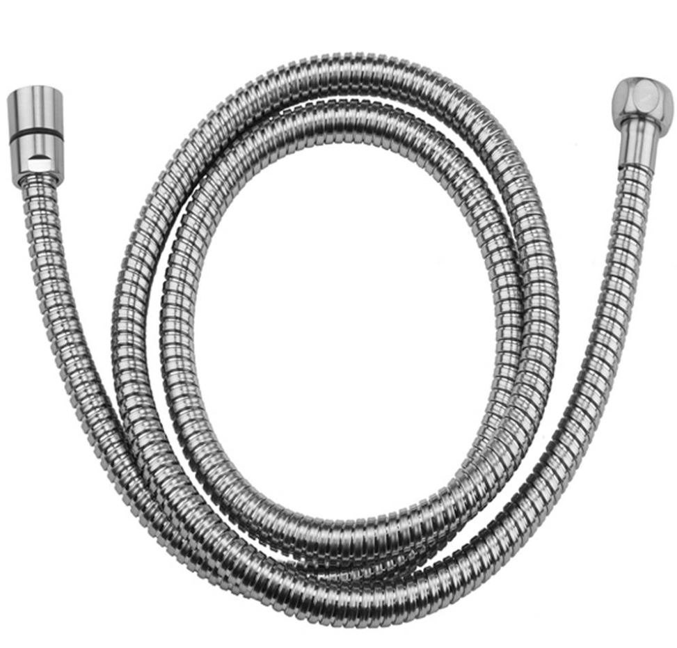 60&quot; DBL SPIRAL HOSE CHROME