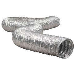 METAL LAUNDRY VENT HOSE 4X25&#39;