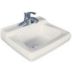 WALL HUNG LAV SINK 19X18 4&quot; CENTER CHINA WHITE OLD