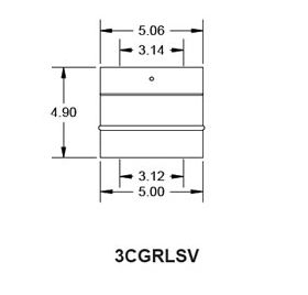 CORGARD 3&quot; VERTICAL VENT RINNAI