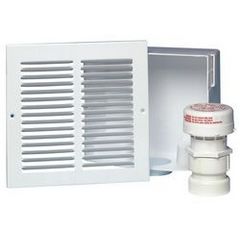 SURE VENT WALL BOX W/COVER