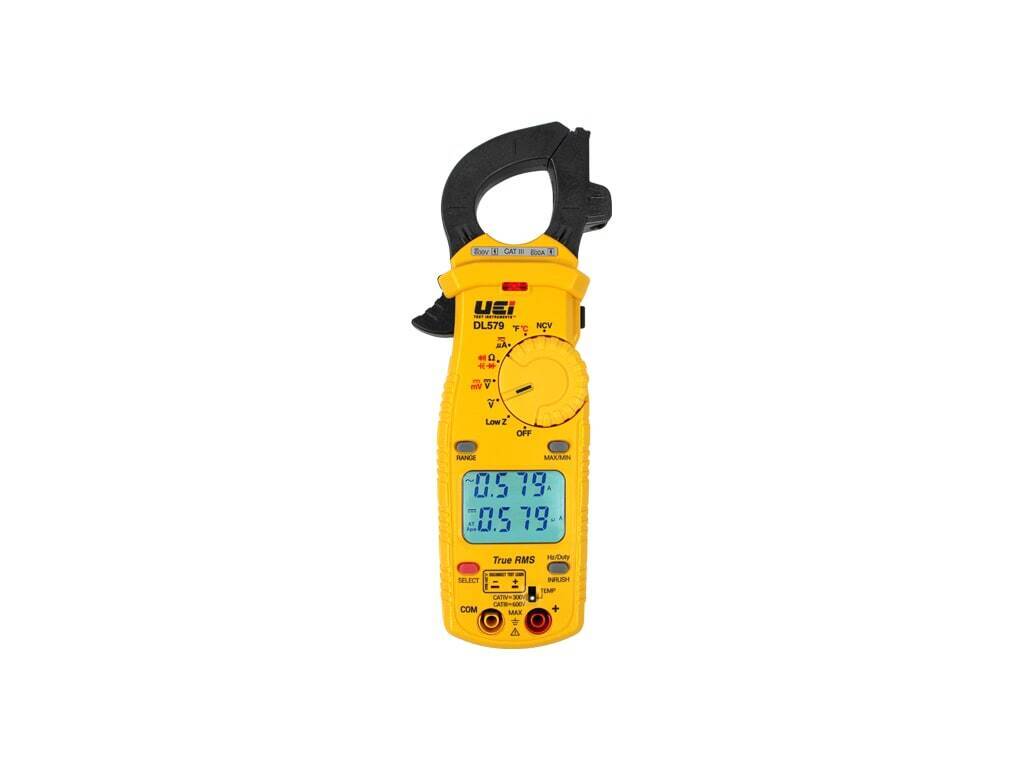 True-RMS Dual Display 600A HVAC/R Clamp Meter w/