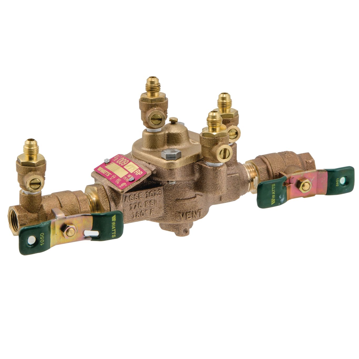 LF009-QT 1/2&quot; LEAD FREE RPZ BACKFLOW PREVENTER