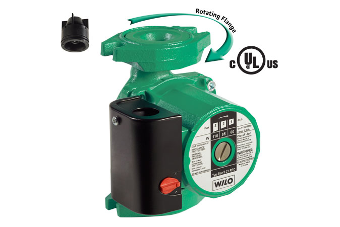 CIRC PUMP 1/12HP w/ROTATING FLANGE NON-POTABLE