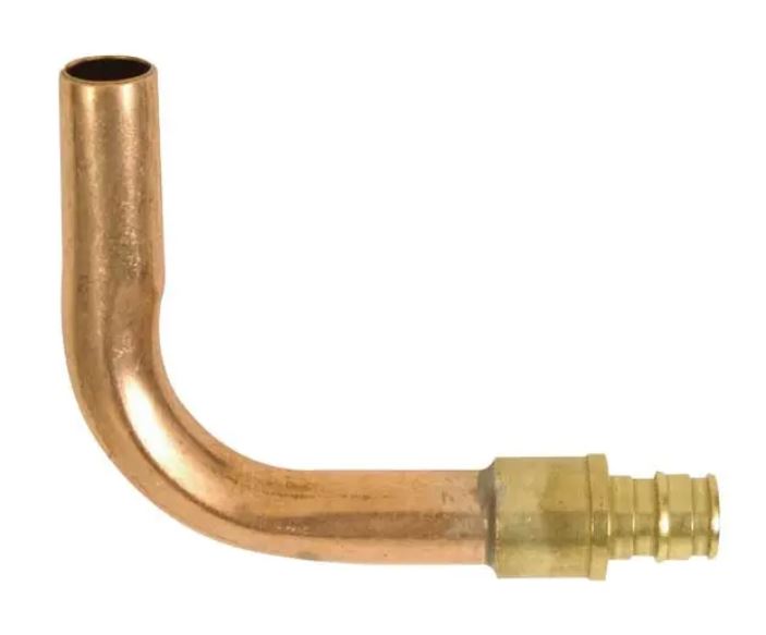 LF PROPEX COPPER TUB ELL 1/2&quot; PEX