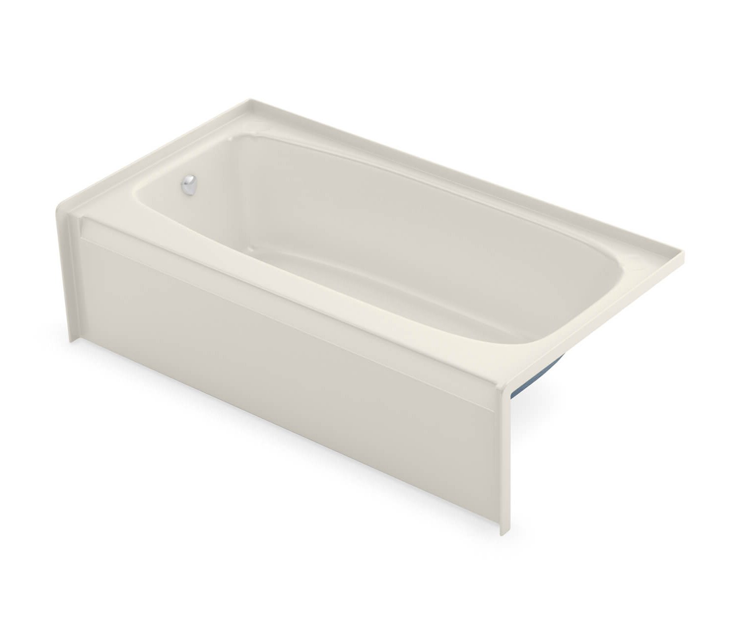 TUB LH 30X60 ALCOVE BISC TO-3060 1/2&quot; X 16 3/4&quot;/LEFT