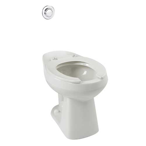 ! ELONG. FRONT ADA REAR SPUD FLUSH VALVE TOILET